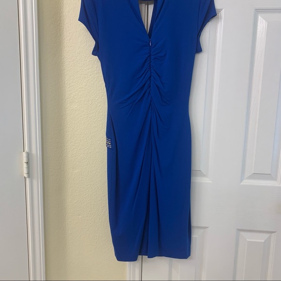 Blue Cache Evening Dress - Picture 3 of 4